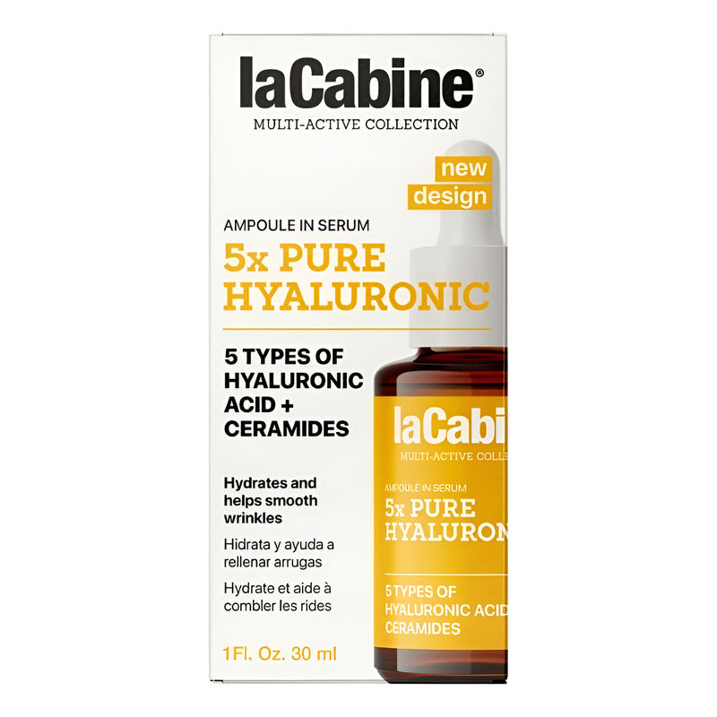 Sérum Lacabine 5x Pure Hyaluronic 30ml. Ácido Hialurónico Todo Tipo De Piel Día/noche