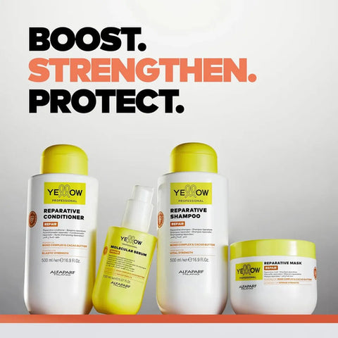 Duo Reparador Alfaparf Yellow Con Shampoo Y Acondicionador