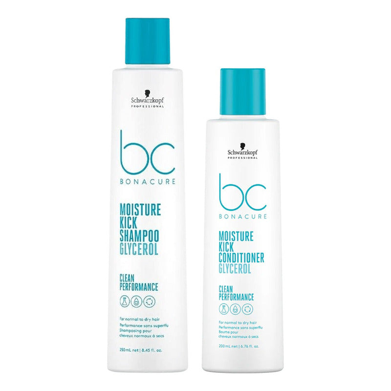 Shampoo Acondicionador Schwarzkopf Kick Moisture Hidratante