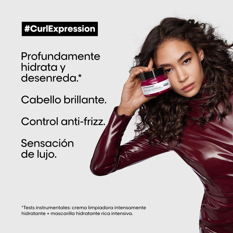 Máscara Loreal Profesional Curl Expression 250ml Para Rulos