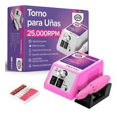 Torno Gnp 25000rpm Uñas Profesional Con Fresas Incluidas