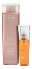 Kit Shampoo Tec Italy Post Color Y Tratamiento Olio Vital