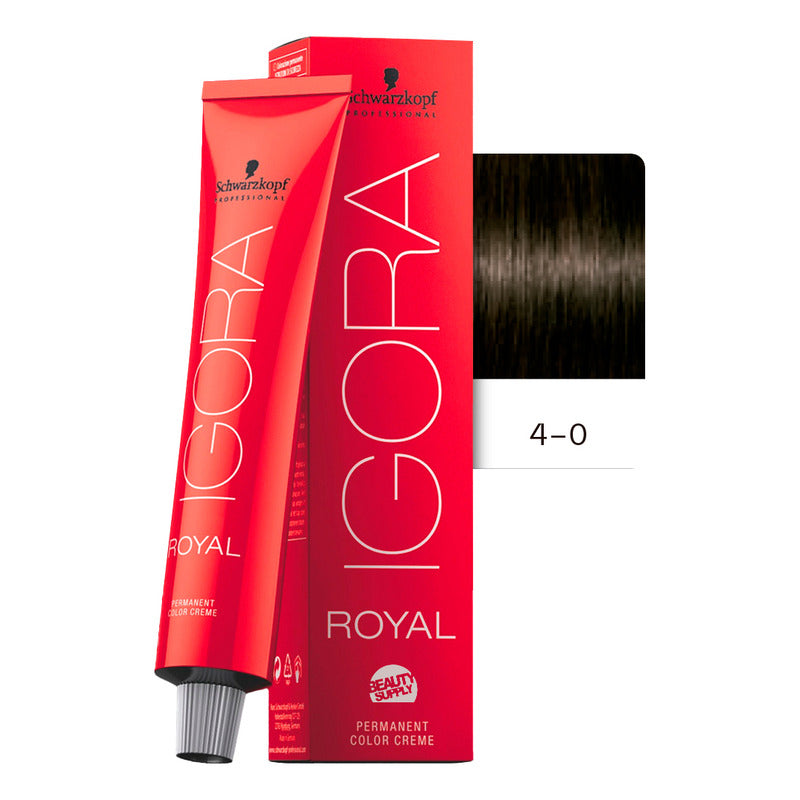 Tinta Igora Royal Schwarzkopf 4-0 - 4.0