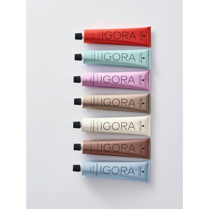 Kit Tinta Igora Highlifts Schwarzkopf Con Oxidante Y Pincel