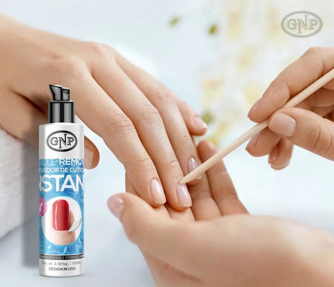 Removedor De Cutícula Gnp 250ml, Formula Hidratante