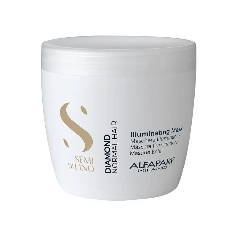 Mascarilla Iluminadora Para Cabello Normal Alfaparf 500 Ml