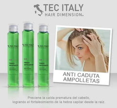 Ampollas Tec Italy Anti-caída X12 Fortalecimiento