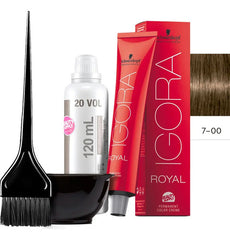 Kit Tinta Igora Royal Schwarzkopf + Bowl, Oxidante Y Pincel