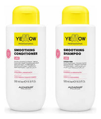 Duo Alisador Alfaparf Yellow Con Shampoo Y Acondicionador
