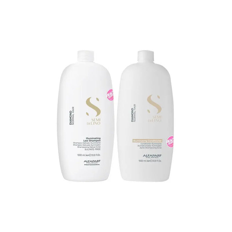 Pack Alfaparf Profesional Diamond Semi Di Lino Illuminating