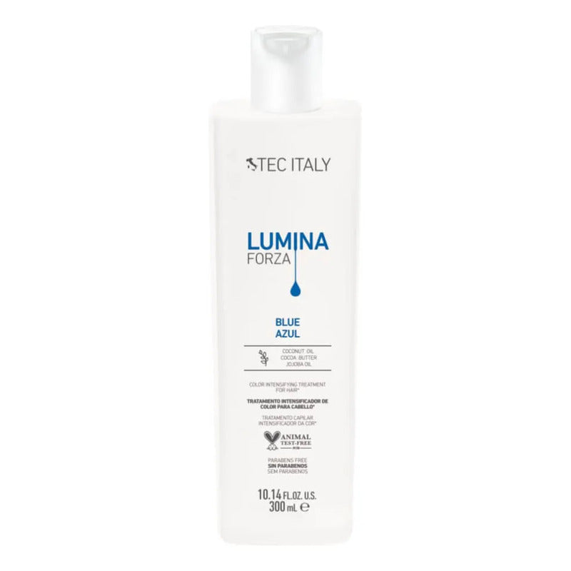 Shampoo Tec Italy Lumina Forza 300ml Azul