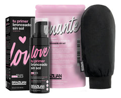 Kit Autobronceante Brazilian Love 150ml Con Guía + Guante