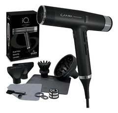 Secador De Pelo Iq3 Perfetto Black Gama Italy Negro