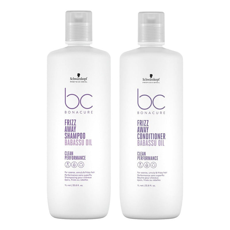 Shampoo Y Acondicionador 1lt Schwarzkopf Frizz Away
