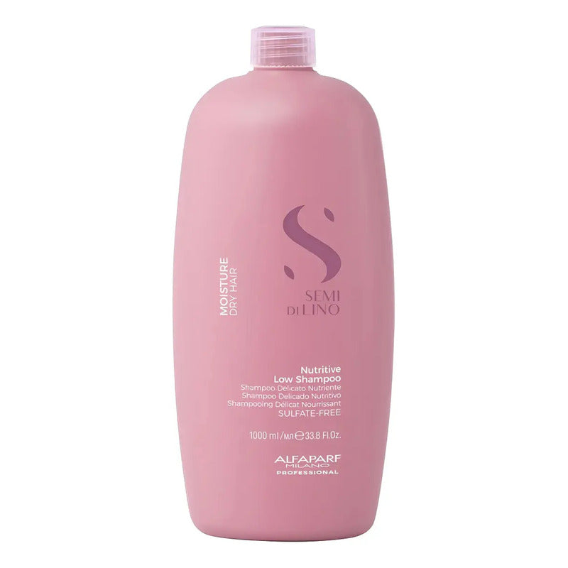 Shampoo Para Cabello Alfaparf Nutritive Semi Di Lino 1 Lt