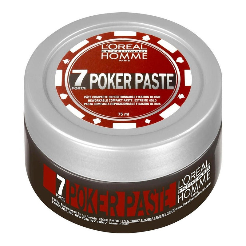 Cera De Pelo Loreal En Pasta Poker De 75ml