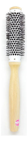 Cepillo Bamboo Térmico 25mm Mega Marrón