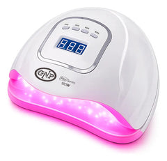 Lámpara Uv Para Uñas Gnp 180w Digital + Torno Gnp 25000 Rpm