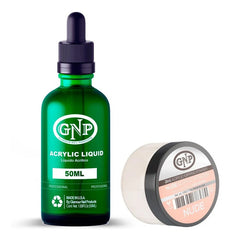 Polvo Acrilico Gnp 15gr Y Monomero Uñas 50ml