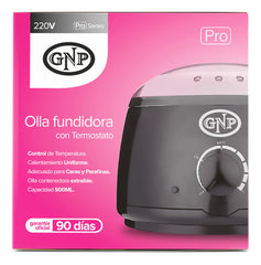 Olla Fundidora De Cera Y Parafina Gnp De 500g Con Termostato