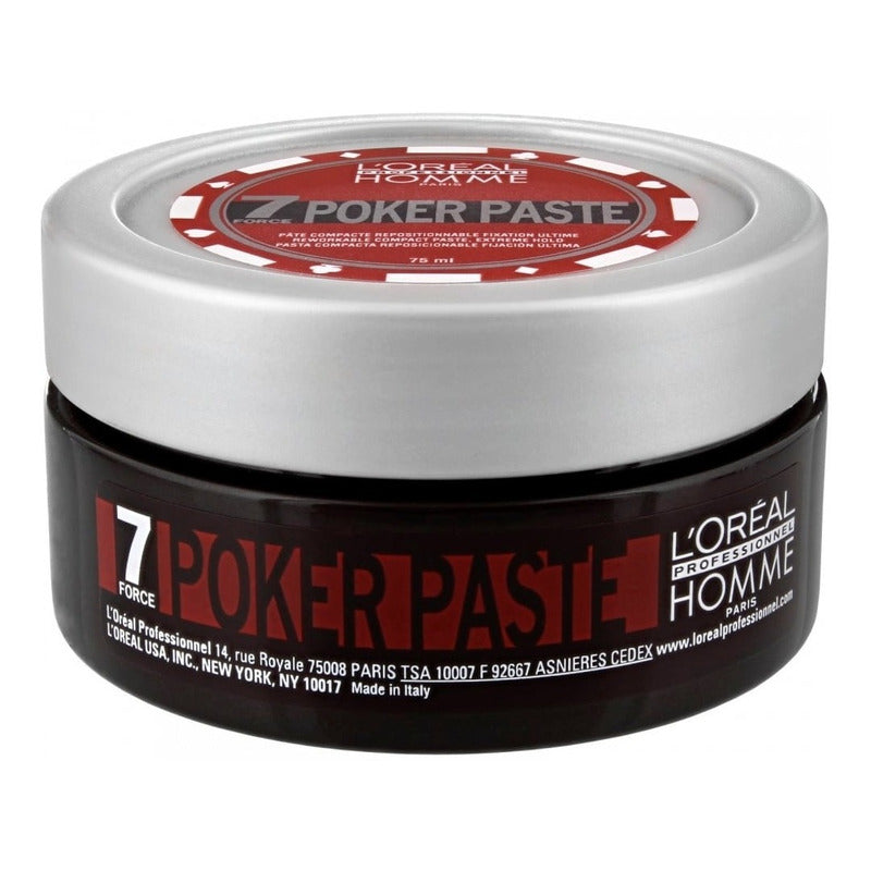 Cera De Pelo Loreal En Pasta Poker De 75ml