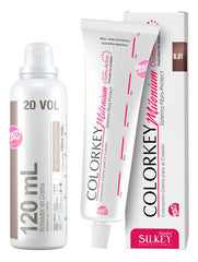 Kit De Tinta Silkey Profesional Colorkey 120g Y Oxidante