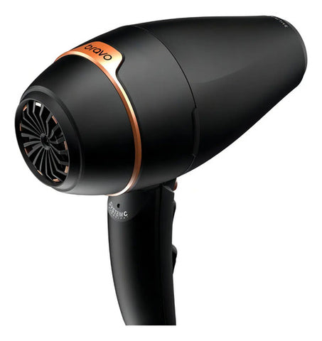 Secador De Pelo Profesional Gama Bravo 90x 2400w Motor X8 Negro