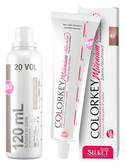 Kit De Tinta Silkey Profesional Colorkey 120g Y Oxidante