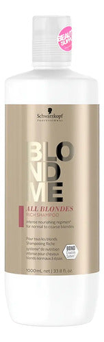 Shampoo Gama Ligera Schwarzkopf Blondme 1lt