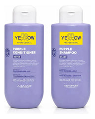 Duo Silver Alfaparf Yellow Con Shampoo Y Acondicionador