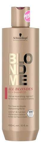 Shampoo Gama Ligera Schwarzkopf Blondme 300ml