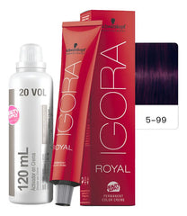 Kit Tinta Igora Royal Schwarzkopf Con Oxidante