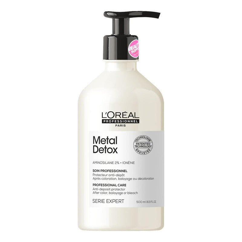 Pack Loreal Metal Detox Shampoo 500ml Y Mascara 250ml