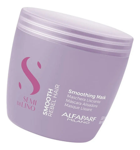 Mascara Anti-frizz Alfaparf Semi Di Lino Smoothing 500ml