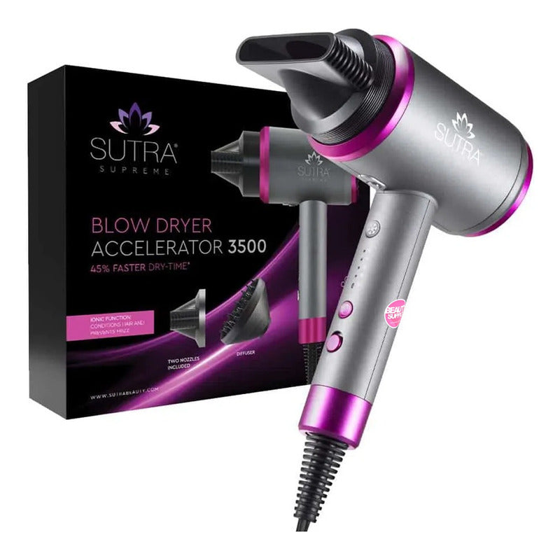 Secador De Pelo Profesional Sutra Accelerator 3500 + Difusor