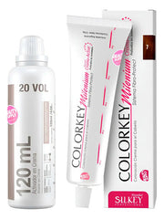 Kit De Tinta Silkey Profesional Colorkey 120g Y Oxidante