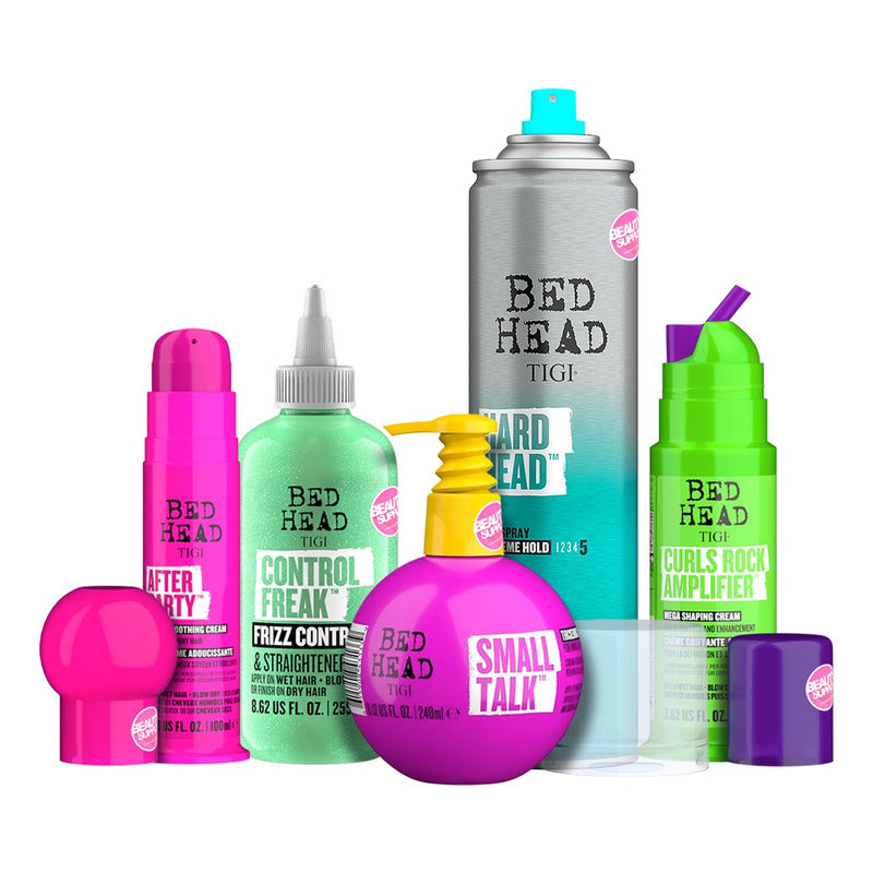 Pack Tigi Bed Head Completo Styling Cremas Peinar Y Fijador