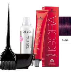 Kit Tinta Igora Royal Schwarzkopf + Bowl, Oxidante Y Pincel