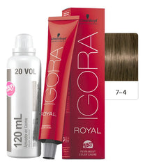 Kit Tinta Igora Royal Schwarzkopf Con Oxidante