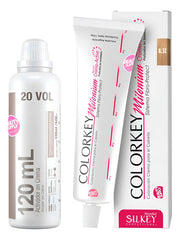 Kit De Tinta Silkey Profesional Colorkey 120g Y Oxidante