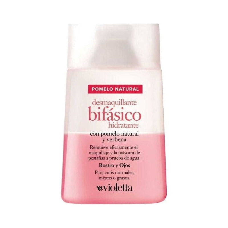 Desmaquillante Bifásico Violetta 110ml Pomelo Natural