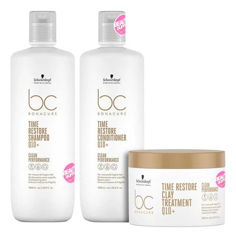 Pack Completo Con Mascara Arcilla 500ml Schwarzkopf Q10