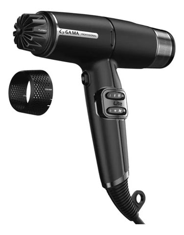 Secador De Pelo Gama Professional Iq Lite Max Iónico De 1500 W Negro