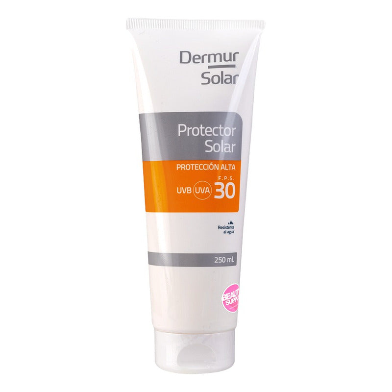 Protector Solar Dermur Fps30 250ml, Resistente Al Agua
