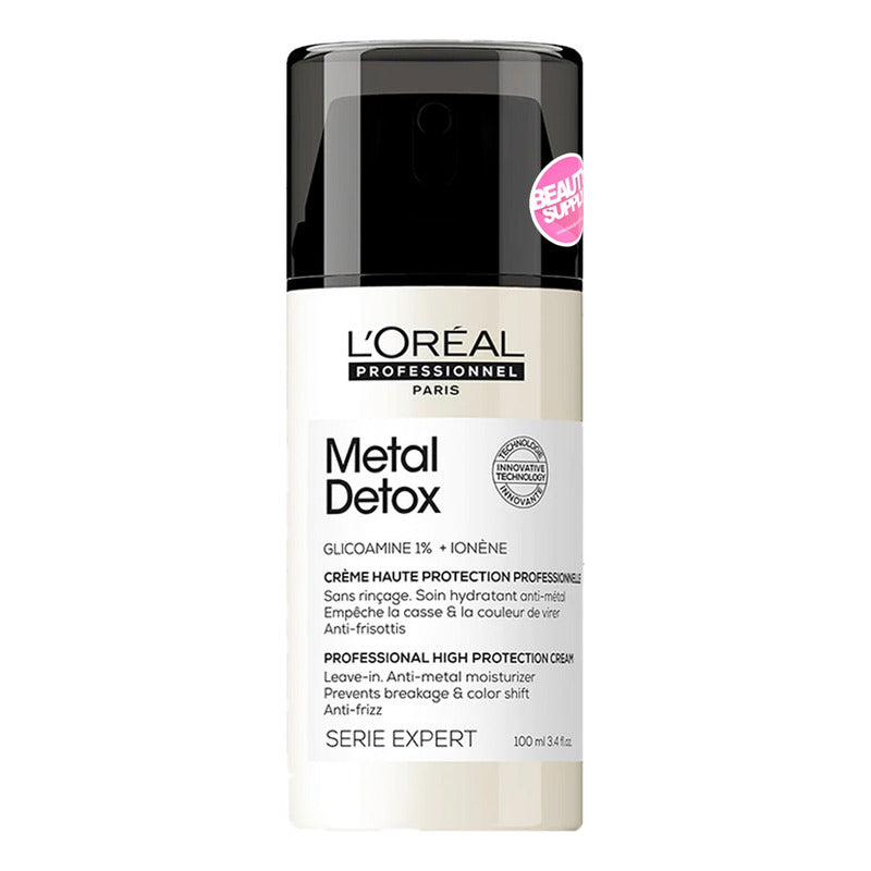 Kit Shampoo, Crema Protectora Y Mascara Loreal Metal Detox