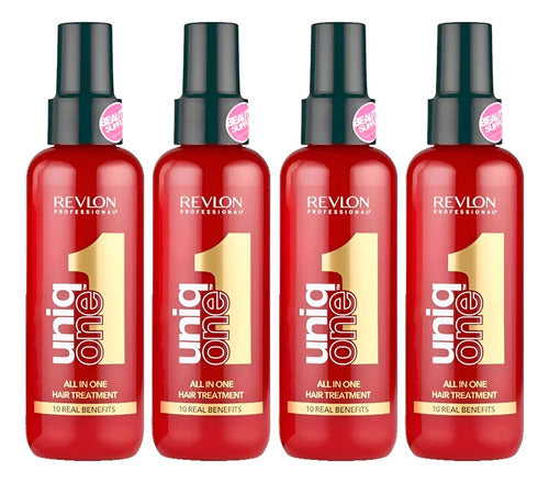 X4 Revlon Uniq One Tratamiento 150ml. Nice