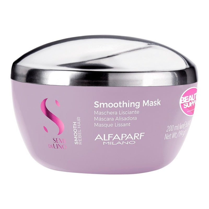 Kit Con Acondicionador Alfaparf Semi Di Lino Smooth Rebel