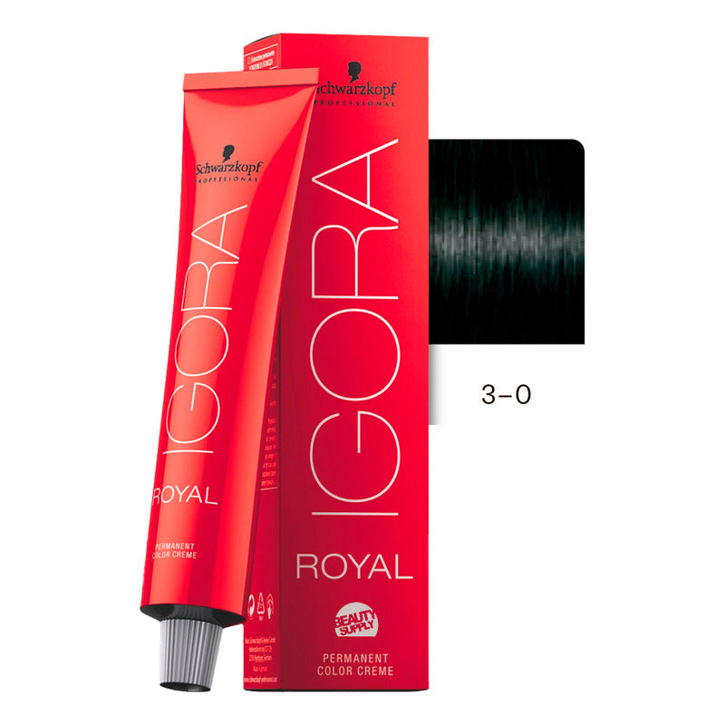 Tinta Igora Royal Schwarzkopf 3-0 3-0