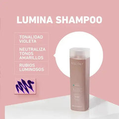 Shampoo Matizador Tec Italy Lumina 1l Rubios Y Canas