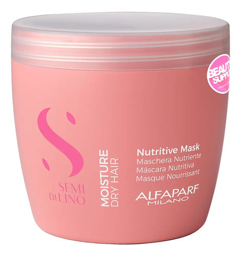 Mascara Alfaparf Semi Di Lino Moisture 500ml Hydrating